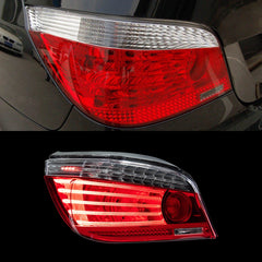 LED-Rückleuchten für 2004-2007 BMW 5er E60/M5 Pre-LCI | Klar/Weiß, dynamischer Blinker, Plug & Play