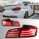 2011-2017 BMW 5 Series F10 M5 LED Tail Lights | Factory Style for 528i 535i 550i, LCI Look Replacement, Plug & Play