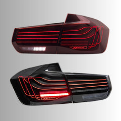 2012-2018 BMW 320i 328i 330i 335i 340i M3 F30 F80 CSL Style LED Tail Lights | RGB, Sequential