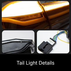 2012-2018 BMW 320i 328i 330i 335i 340i M3 F30 F80 Clear White LED Tail Lights | Sequential