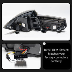 G30-LCI-Style LED-Rückleuchten für 2012-2018 BMW 3er F30 & M3 F80 | dynamischer Blinker