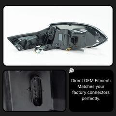 GTS LED-Rückleuchten für 2014-2020 BMW 4er F32/F36 & M4 F82 | Dragon Scale, dynamischer Blinker