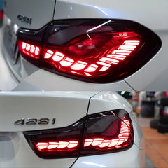 GTS LED-Rückleuchten für 2014-2020 BMW 4er F32/F36 & M4 F82 | Dragon Scale, dynamischer Blinker
