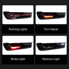2019-2026 BMW 3 Series G20 G80 LED Tail Lights | CSL Style for 330i 330e M340i M3, Sequential, Plug & Play