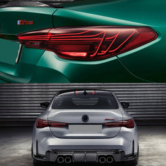 CSL LED-Rückleuchten für BMW 4er G22 & M4 G82 Coupé (ab 2021) | Laser-Wire, dynamischer Blinker