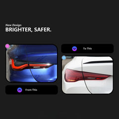 CSL LED-Rückleuchten für BMW 4er G22 & M4 G82 Coupé (ab 2021) | Laser-Wire, dynamischer Blinker