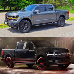 Voll-LED-Scheinwerfer für 2024-2025 Ford F-150 XL/XLT/STX | Doppelprojektor & Switchback-DRL