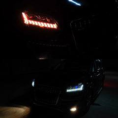 Full LED Headlights for 2007-2015 Audi Q7 4L | RS-Style, Start-Up Animation, White DRL, Plug & Play