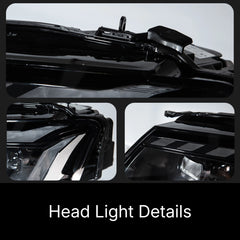 Full LED Headlights for 2008-2012 Audi A5 S5 8T 8F Pre-Facelift | RS-Style Start-Up Animation, White DRL
