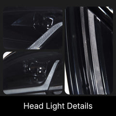 Full LED Headlights for 2008-2014 Audi TT TTS 8J Mk2 | Start-Up Animation, White DRL, Plug & Play