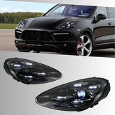 Full LED Headlights for 2011-2014 Porsche Cayenne 958.1 Pre-Facelift S GTS Turbo (OE Xenon) | White DRL, Plug & Play