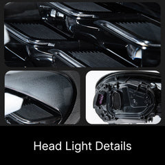 Full LED Headlights for 2014-2016 Porsche Panamera 970.2 Facelift S GTS Turbo | Blue Animation, Plug & Play