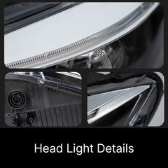 Full LED Headlights for 2014-2020 BMW 4 Series (F32/F33/F36) & M3/M4 (F80/F82) | Dual-Color DRL, Angel Eye Style, Plug & Play