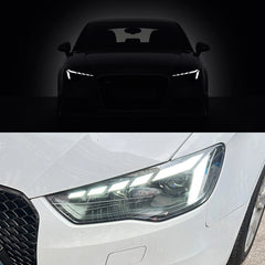 Full-LED-Scheinwerfer für 2015-2016 Audi A3/S3/RS3 8V Pre-Facelift | RS-Style, Non-Adaptive