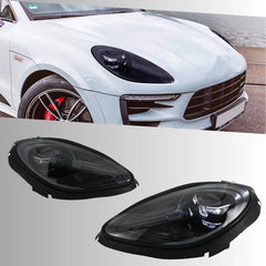 Full LED Headlights for 2015-2021 Porsche Macan S GTS Turbo | White DRL, Plug & Play