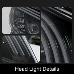 Full-LED-Scheinwerfer für 2016-2023 Mercedes Vito/Metris W447 | Nur Halogen ab Werk