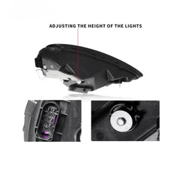Full-LED-Scheinwerfer für Porsche 718 Boxster/Cayman 982 ab 2017 | Weißes Tagfahrlicht