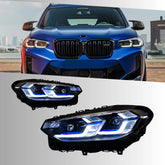 Full LED Headlights for 2018-2021 BMW X3 G01 Pre-LCI | White DRL, Sequential Signals, Plug & Play