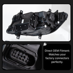 Full-LED-Scheinwerfer für Mercedes Sprinter W907/W910 ab 2019 | Nur Halogen ab Werk