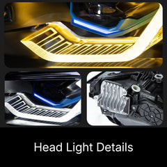 Full LED Headlights for 2021+ BMW 4 Series G22 & M4 G82 | Tri-Color DRL, Sequential Signals
