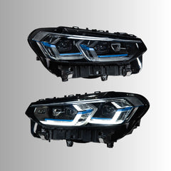 Full LED Headlights for 2022-2024 BMW X3 G01 LCI | Dual-Color DRL, Sequential Signals, Plug & Play