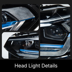 Full LED Headlights for 2022-2024 BMW X3 G01 LCI | Dual-Color DRL, Sequential Signals, Plug & Play