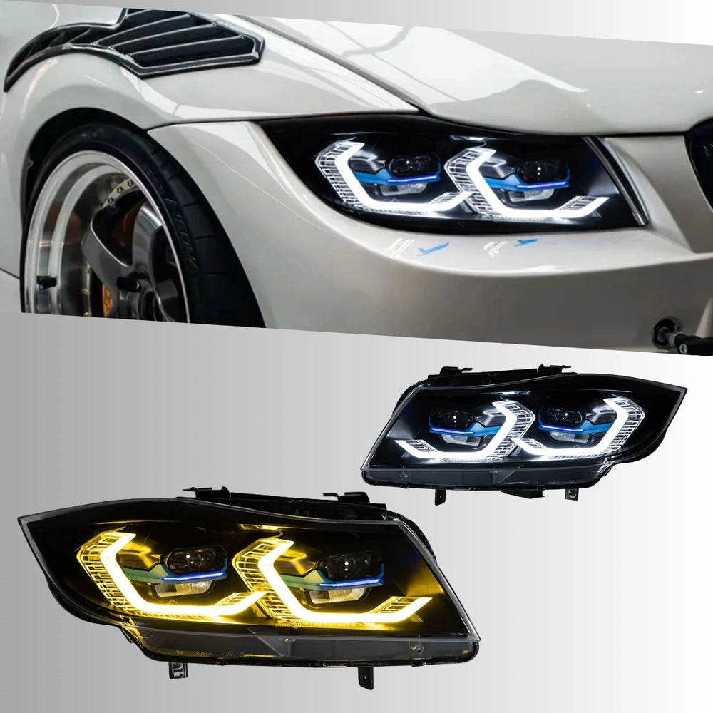 FullLEDHeadlightsforBMW3-SeriesE90E91_2006-2011_SwitchbackDRL_SequentialSignals_2 - NOXBEAM