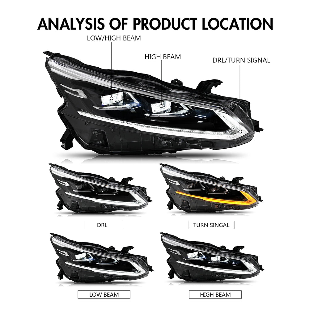 FullLEDHeadlightsforNissanAltima_2019-2025_DualProjectorSequentialSignals_DRL_2 - NOXBEAM