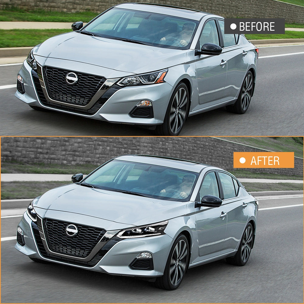 FullLEDHeadlightsforNissanAltima_2019-2025_DualProjectorSequentialSignals_DRL_4 - NOXBEAM