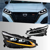 FullLEDHeadlightsforNissanAltima_2019-2025_DualProjectorSequentialSignals_DRL_7 - NOXBEAM
