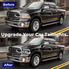 FullLEDProjectorHeadlightsfor09-18Ram1500_10-18Ram25003500SequentialSignals_WhiteDRL_Plug_Play_5 - NOXBEAM