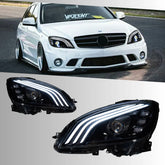 FullLEDProjectorHeadlightsforMercedesC-ClassW204C300C350_2008-2011_Plug_PlayUpgrade_2 - NOXBEAM