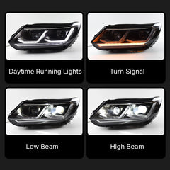 FullLEDProjectorHeadlightsforVWTiguan_2012-2017_SequentialSignals_DRL_HalogenReplacement_5 - NOXBEAM