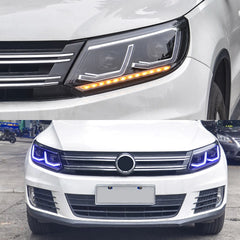 FullLEDProjectorHeadlightsforVWTiguan_2012-2017_SequentialSignals_DRL_HalogenReplacement_9 - NOXBEAM