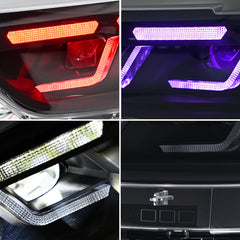 Full LED RGB Headlights for 2015-2017 Ford Mustang S550 | RGB DRL, Sequential Turn Signals, Plug & Play