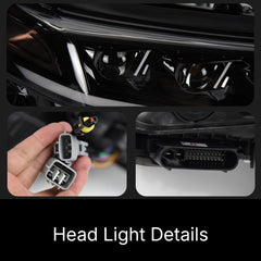 FullLEDTripleProjectorHeadlightsforToyotaCamry_2018-2023_WhiteDRLandDynamicSignals_8 - NOXBEAM