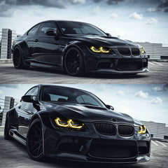 LED Headlights for 2007-2010 BMW 3 Series E92/E93 Pre-LCI | Dual-Color DRL, LED Signals, Plug & Play