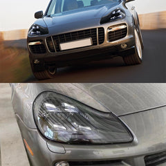 LED Headlights for 2007-2010 Porsche Cayenne 957 S GTS Turbo | White DRL, Plug & Play