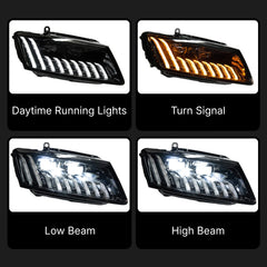 LED-Scheinwerfer für 2009-2017 Audi Q5/SQ5 8R | Nur für Xenon ab Werk