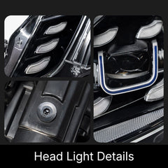 LED Headlights for 2010-2013 Mercedes W212 Pre-Facelift E350 E550 | White DRL, Plug & Play