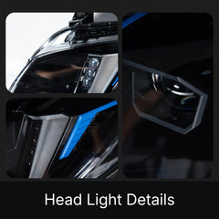 LED Headlights for 2011-2013 BMW 3 Series E92/E93 LCI | G-Style Dual-Color Fang DRL, Plug & Play
