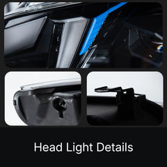 LED Headlights for 2011-2013 BMW 3 Series E92/E93 LCI | G-Style Dual-Color Fang DRL, Plug & Play