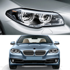LED-Scheinwerfer für 2011-2017 BMW 5er F10 | Zweifarbige Angel Eyes