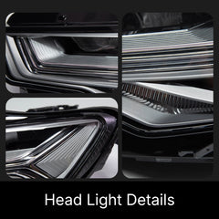LED Headlights for 2012-2015 Audi A6 C7 Pre-Facelift | Start-Up Animation, White DRL, Plug & Play