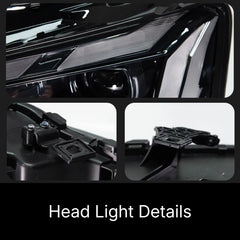 LED Headlights for 2013-2016 Audi A4 B8.5 Facelift (Non-Adaptive) | RS-Style, Start-Up Animation, White DRL, Plug & Play