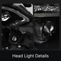 LED Headlights for 2014-2016 Mercedes W212 Facelift E350 E400 E550 | White DRL, Plug & Play