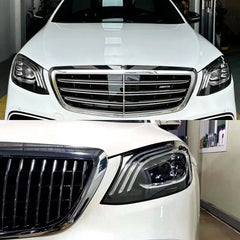 LED-Scheinwerfer für 2014-2017 Mercedes W222 Vorfacelift S550/S600 | Startanimation, sequentieller Blinker