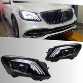 LED Headlights for 2014-2017 Mercedes W222 Pre-Facelift S550 S600 | Start-Up Animation, Sequential, Plug & Play