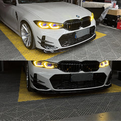LED Headlights for 2023-2026 BMW 3 Series G20 LCI | Spoon Dual-Color DRL, Plug & Play