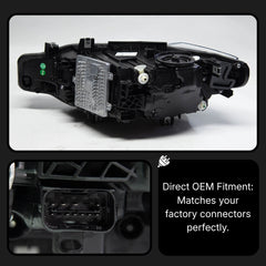 LED Headlights for BMW 3 Series F30/F31 (2012-2018) | 2023+ LCI Style With DRL, Plug & Play